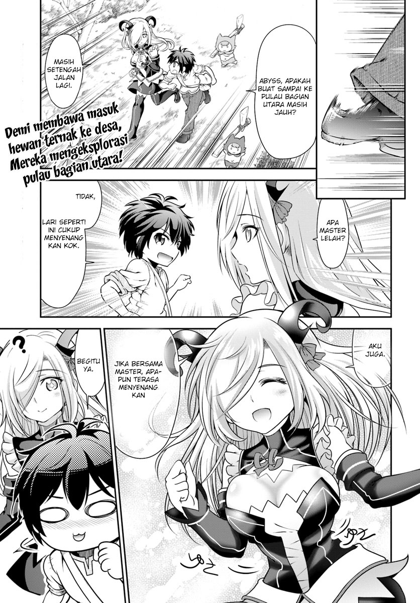 Baca Komik Tenohira Kaitakumura de Isekai Kenkouki ~Fueteku Yome-tachi to Nonbiri Mujintou Raifu~ Chapter 8 Gambar 1