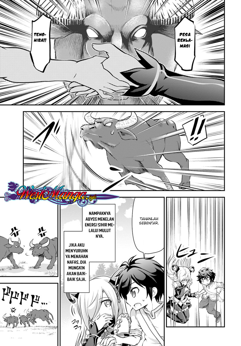 Tenohira Kaitakumura de Isekai Kenkouki ~Fueteku Yome-tachi to Nonbiri Mujintou Raifu~ Chapter 8 Gambar 11