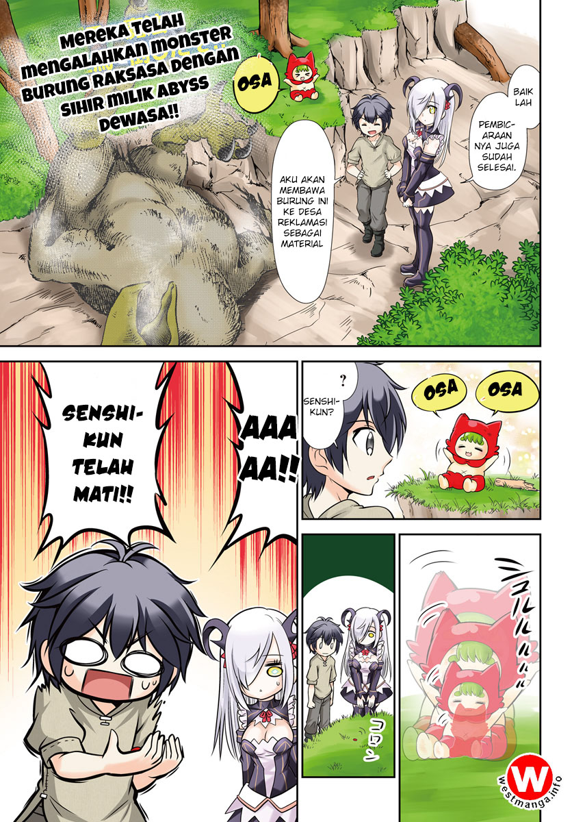 Baca Komik Tenohira Kaitakumura de Isekai Kenkouki ~Fueteku Yome-tachi to Nonbiri Mujintou Raifu~ Chapter 7 Gambar 1