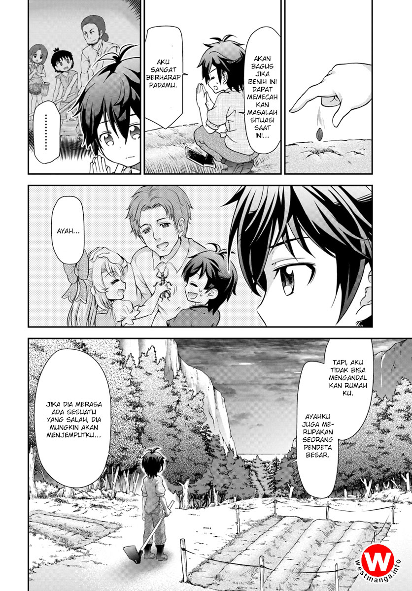 Tenohira Kaitakumura de Isekai Kenkouki ~Fueteku Yome-tachi to Nonbiri Mujintou Raifu~ Chapter 4 Gambar 12