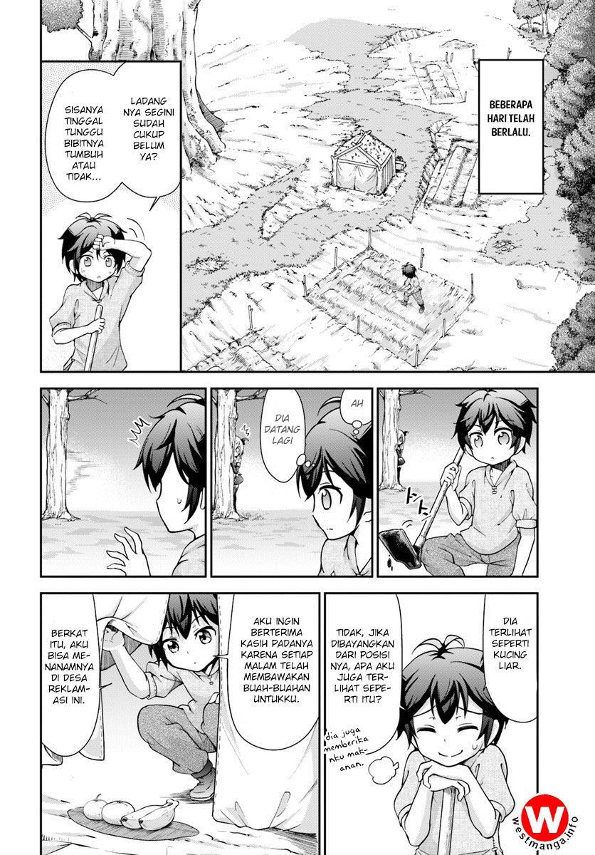 Tenohira Kaitakumura de Isekai Kenkouki ~Fueteku Yome-tachi to Nonbiri Mujintou Raifu~ Chapter 4 Gambar 7