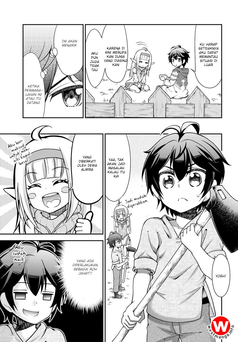 Tenohira Kaitakumura de Isekai Kenkouki ~Fueteku Yome-tachi to Nonbiri Mujintou Raifu~ Chapter 3 Gambar 8