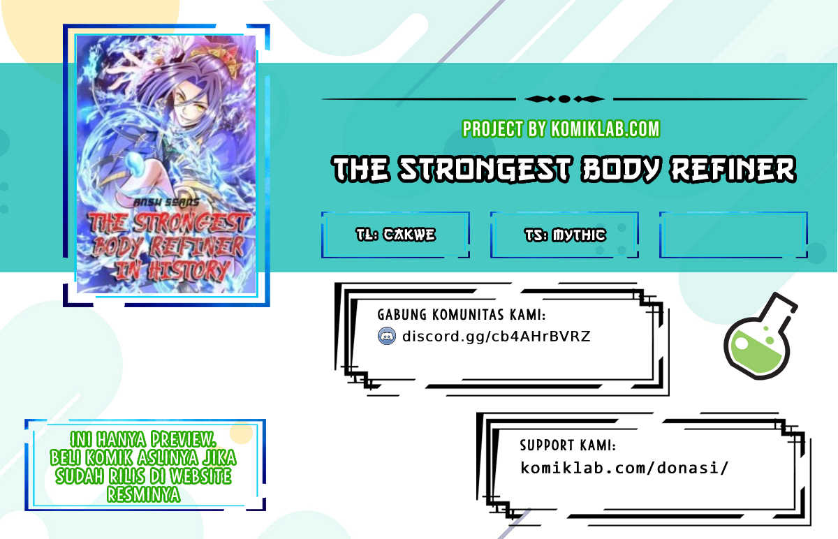 Baca Komik The Strongest Body Old Ancestor In History Chapter 33 Gambar 1