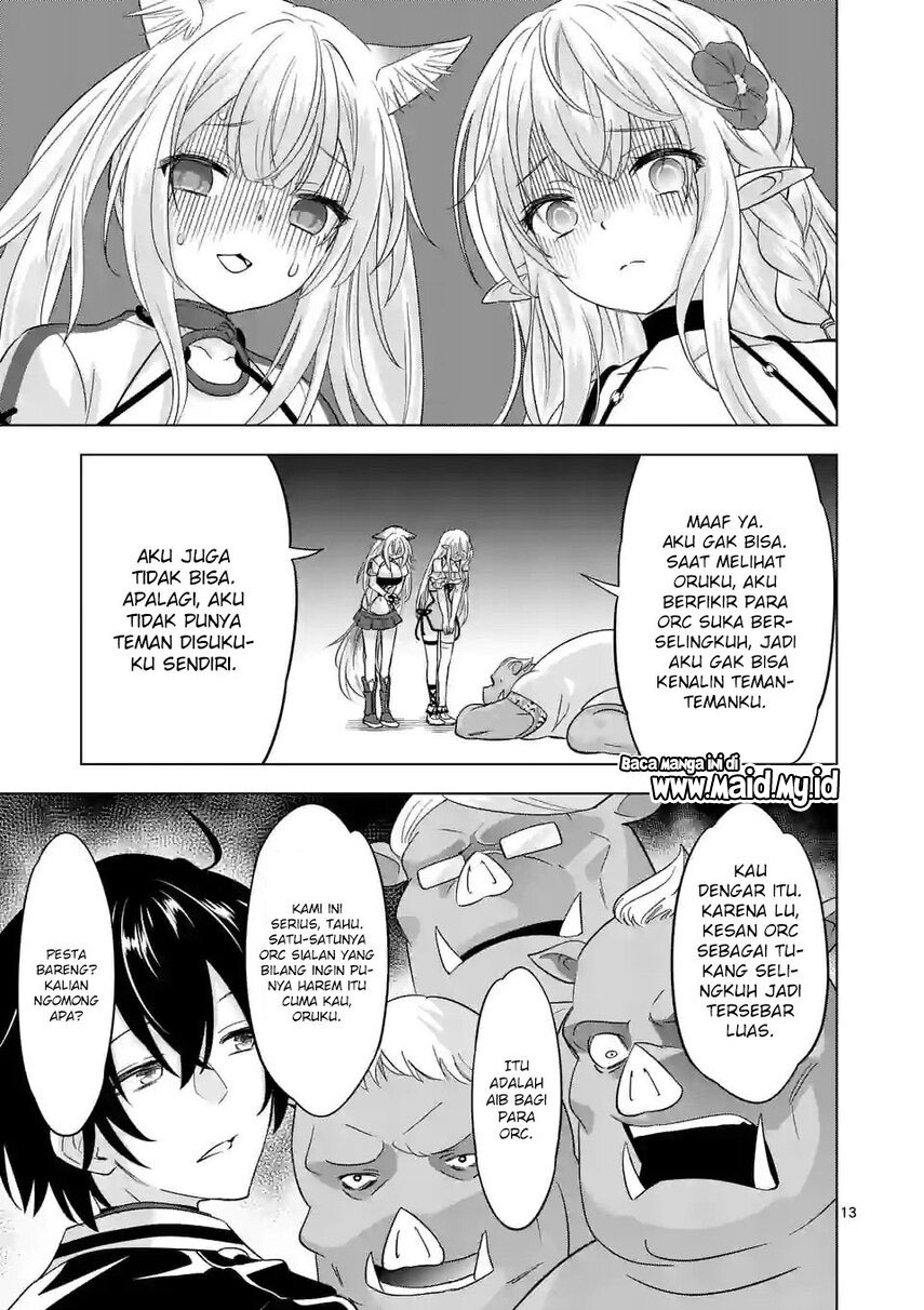 Shijou Saikyou Orc-san no Tanoshii Tanetsuke Harem Zukuri Chapter 91.5 Gambar 5