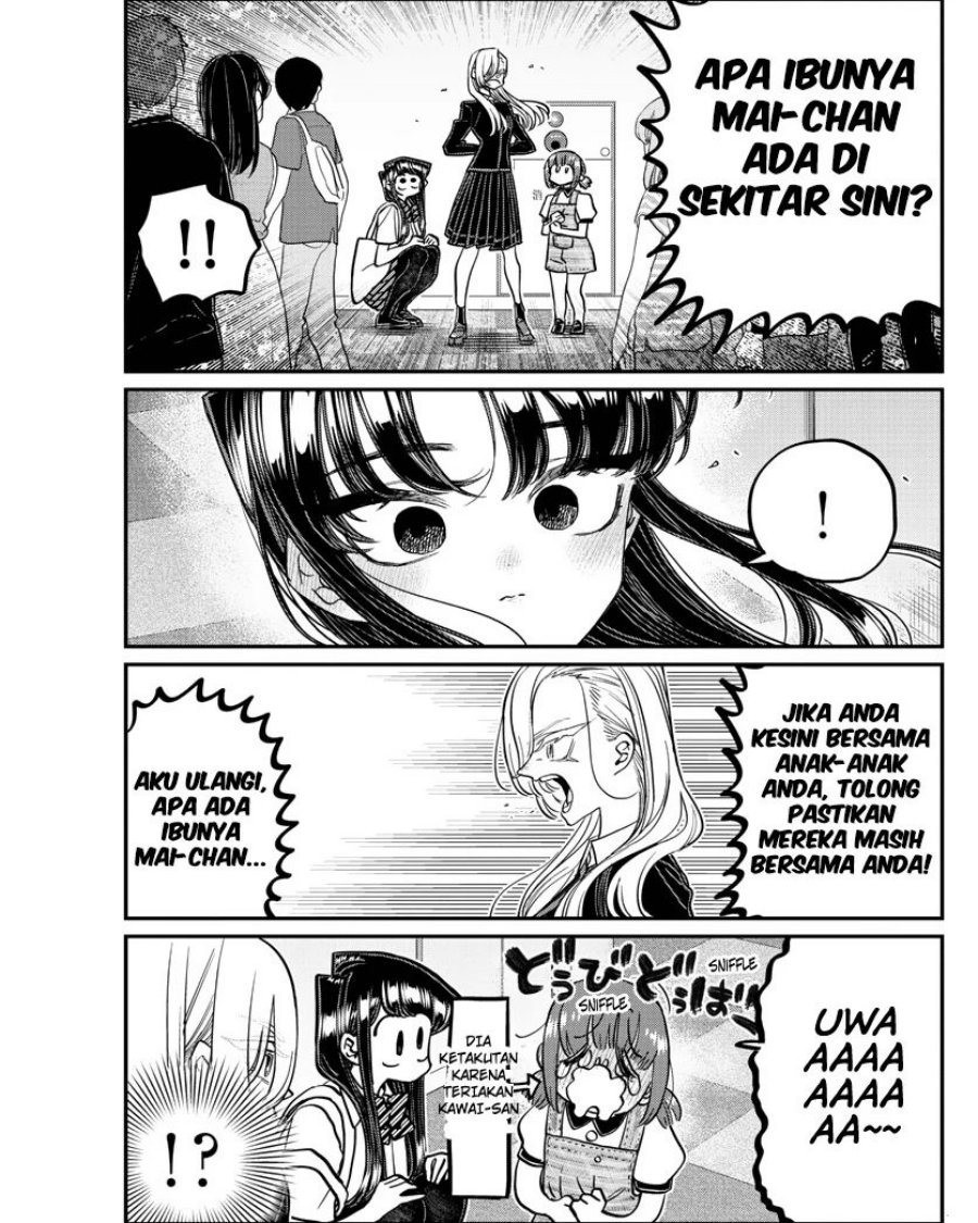 Komi-san wa Komyushou Desu Chapter 384 Gambar 13