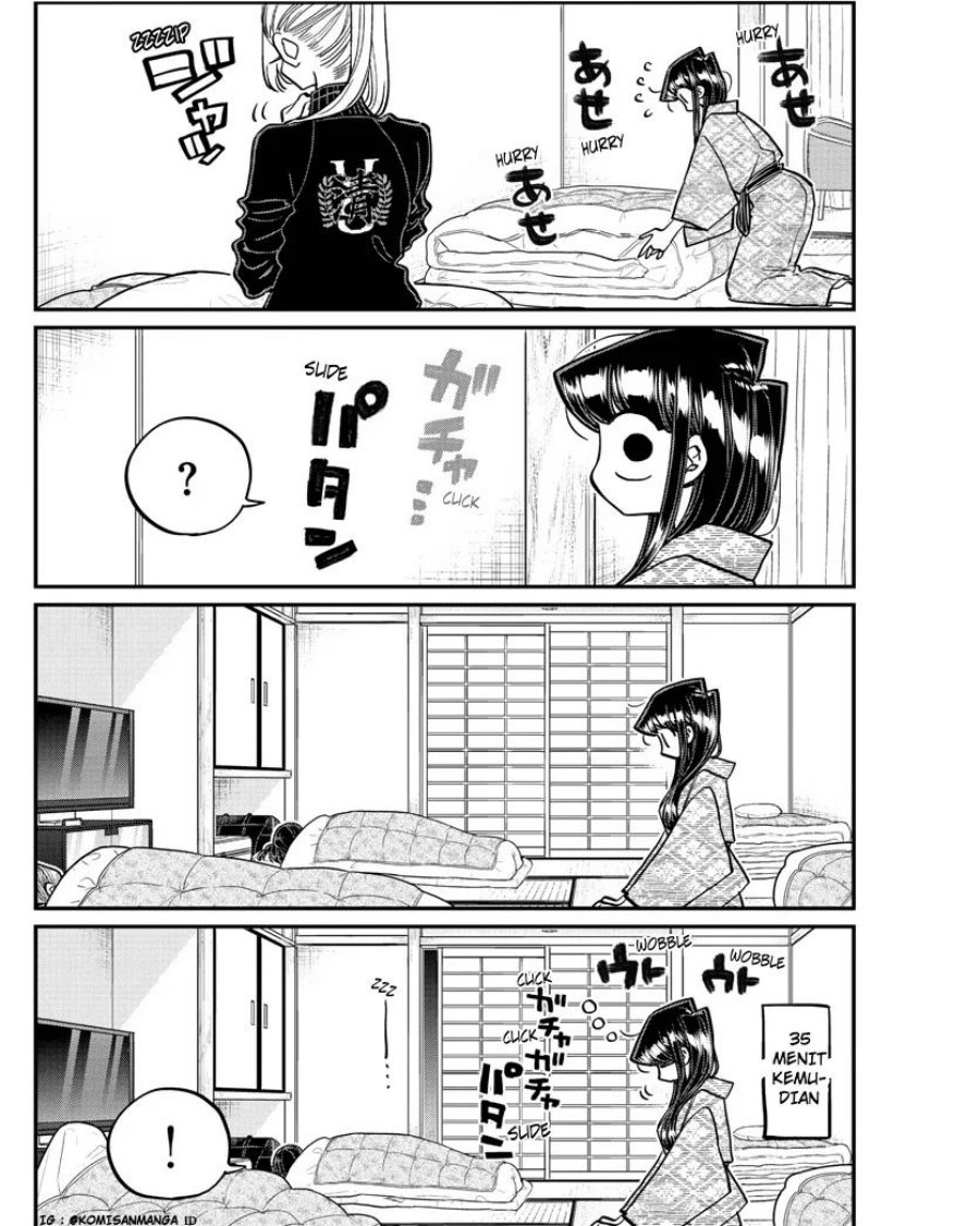 Baca Manga Komi-san wa Komyushou Desu Chapter 384 Gambar 2