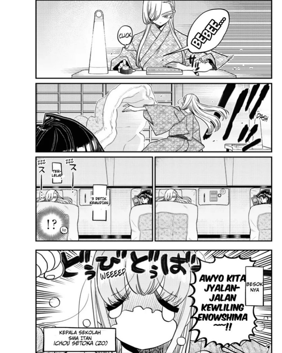 Komi-san wa Komyushou Desu Chapter 384 Gambar 7