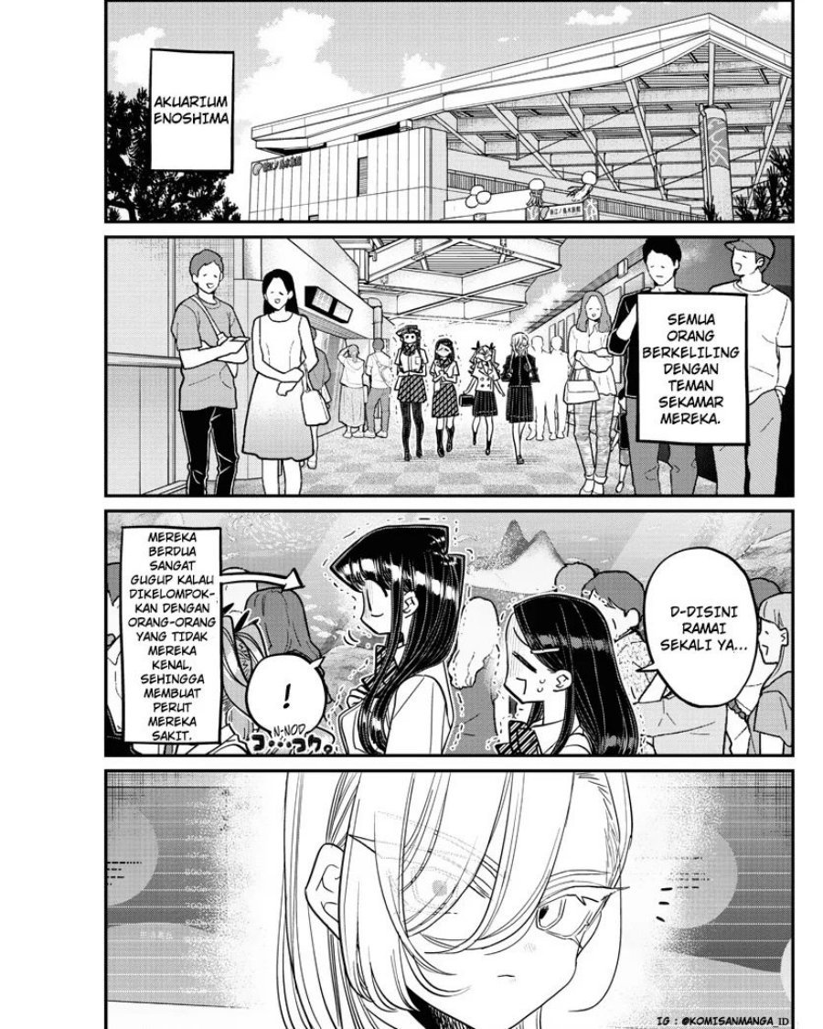 Komi-san wa Komyushou Desu Chapter 384 Gambar 9