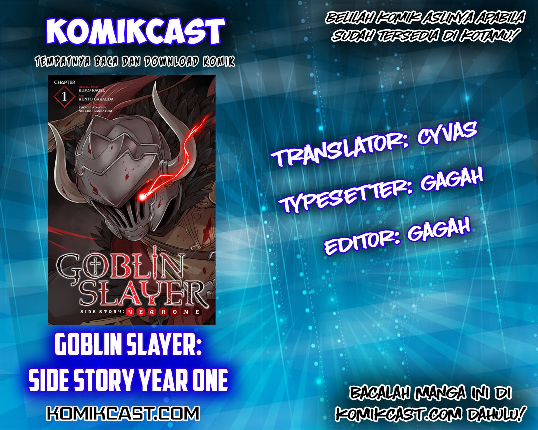 Baca Komik Goblin Slayer Side Story: Year One Chapter 13 Gambar 1
