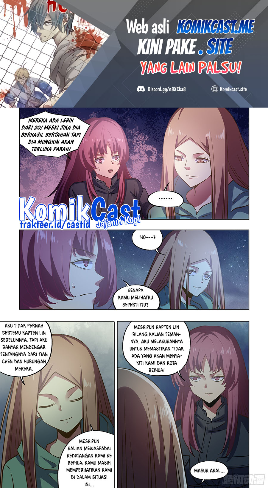 Baca Manhua The Last Human Chapter 491 Gambar 2