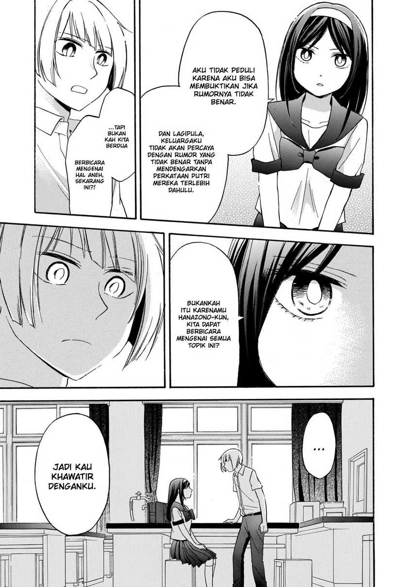 Hanazono and Kazoe’s Bizzare After School Rendezvous Chapter 22 Gambar 10