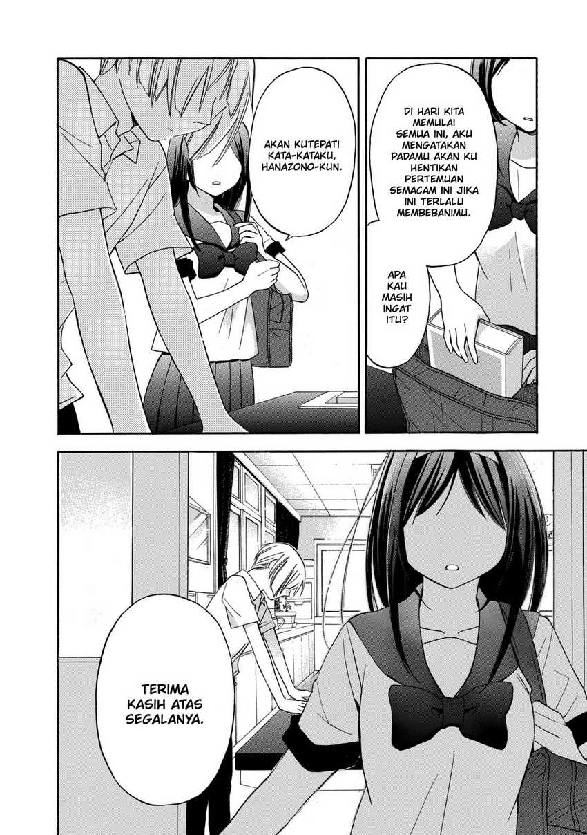Hanazono and Kazoe’s Bizzare After School Rendezvous Chapter 22 Gambar 15