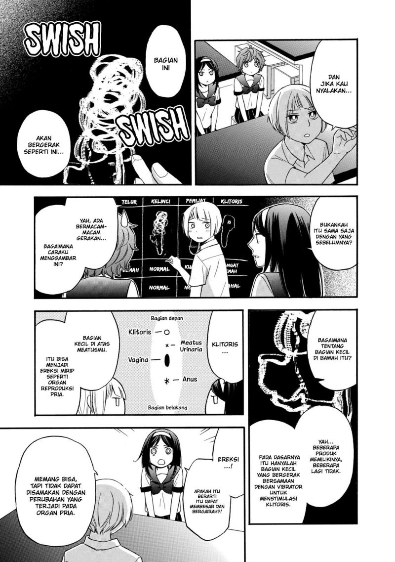 Hanazono and Kazoe’s Bizzare After School Rendezvous Chapter 21 Gambar 14