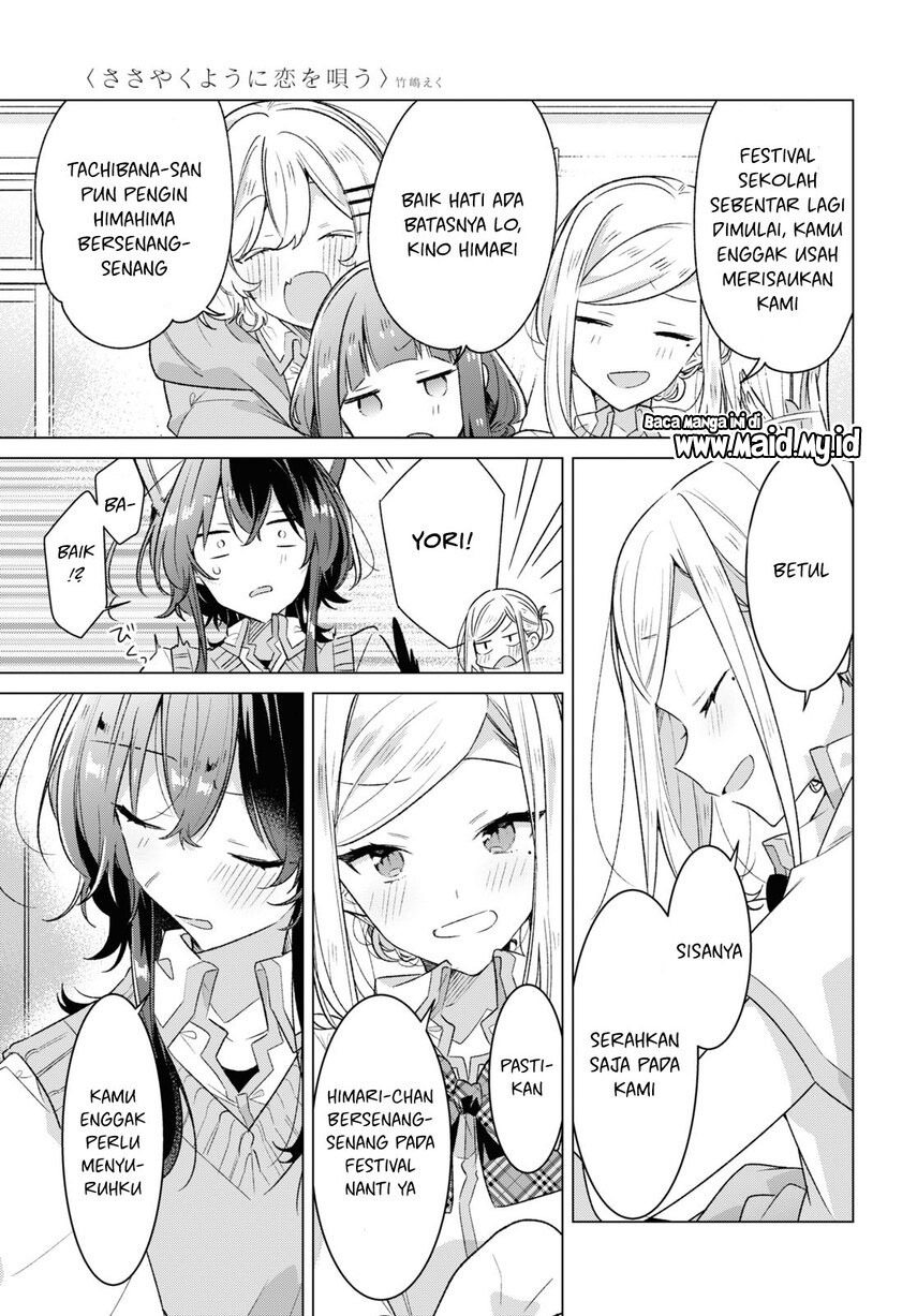 Sasayaku you ni koi wo utau Chapter 37 Gambar 35