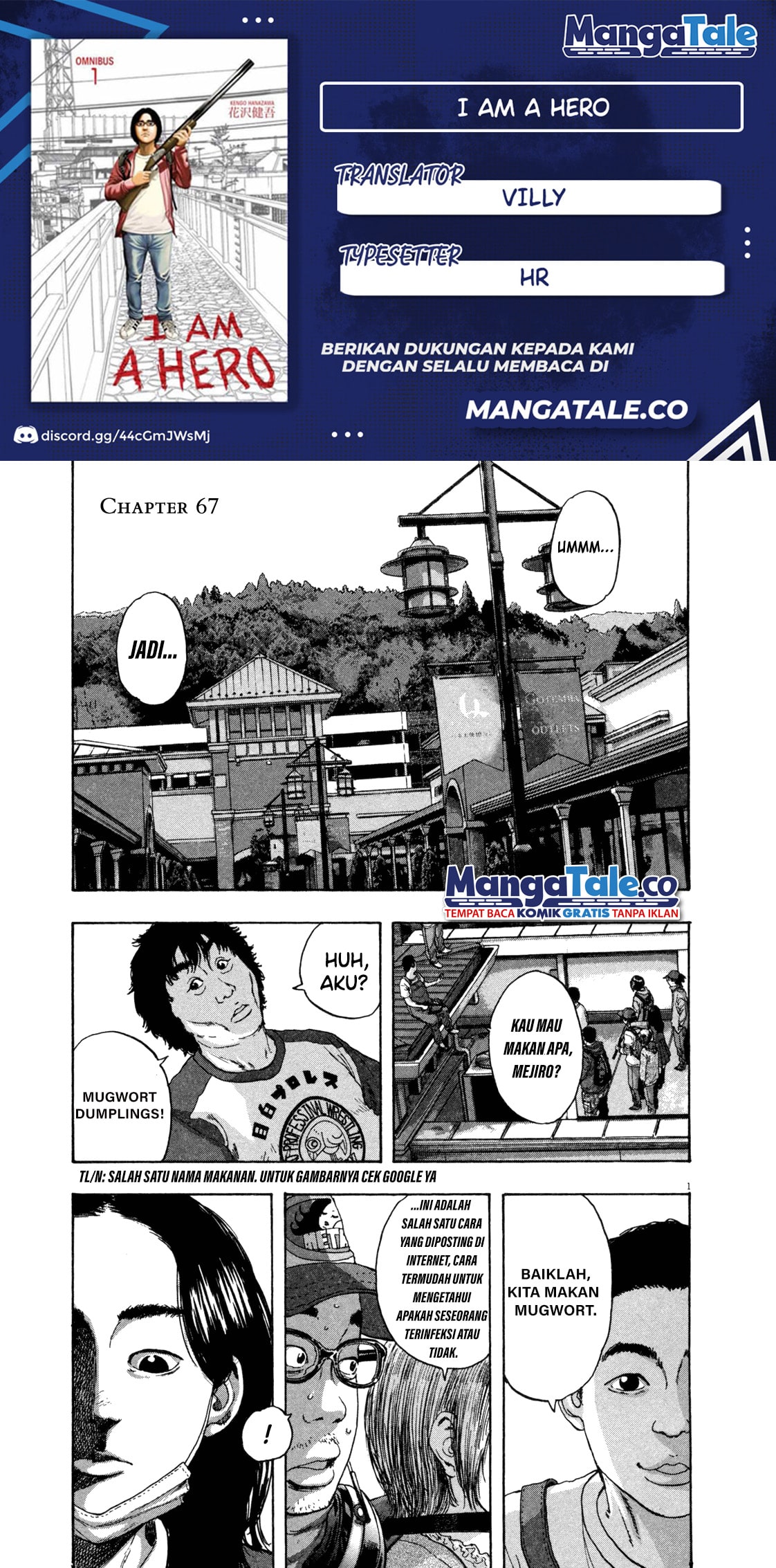 Baca Komik I Am a Hero Chapter 67 Gambar 1