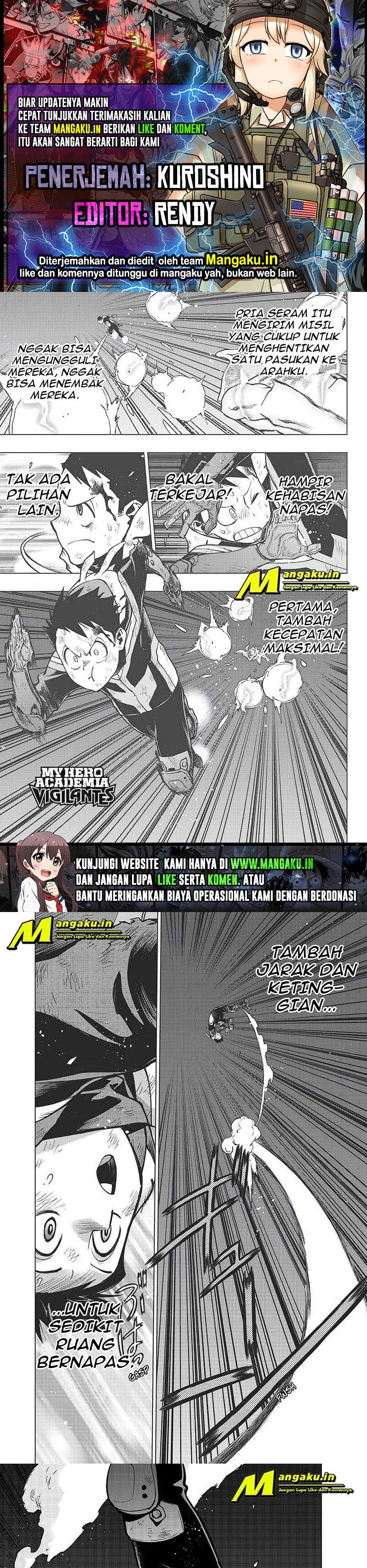 Baca Komik Vigilante: Boku no Hero Academia Illegal Chapter 114 Gambar 1