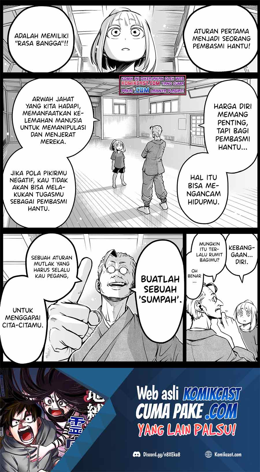 Baca Manga The Strongest Haunted House and the Guy With No Spiritual Sense Chapter 19 Gambar 2