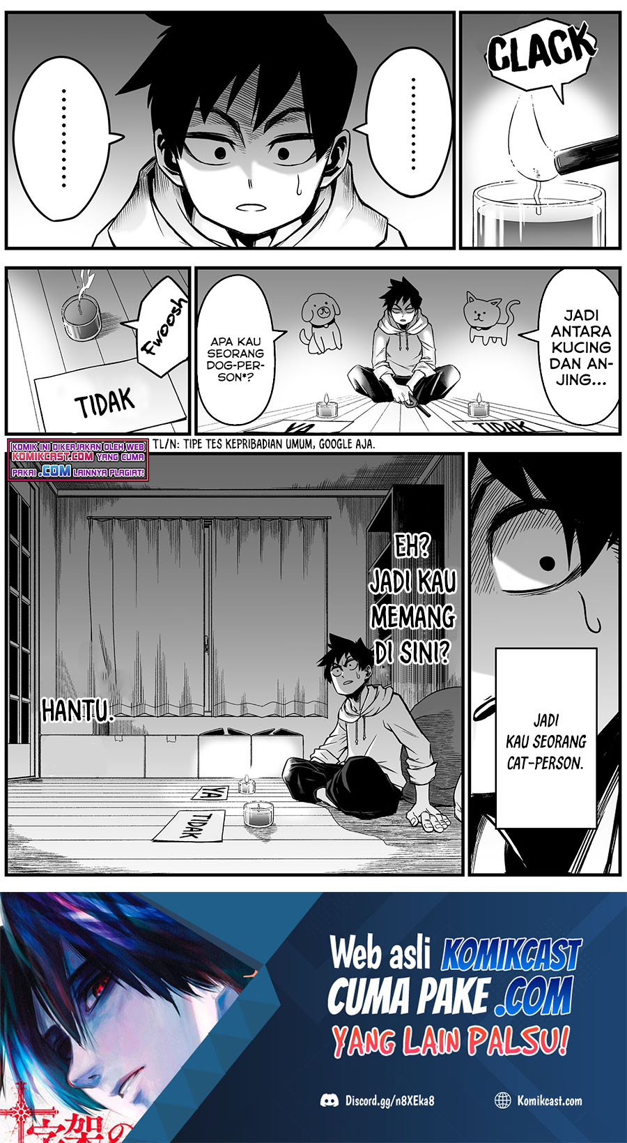 Baca Manga The Strongest Haunted House and the Guy With No Spiritual Sense Chapter 6 Gambar 2
