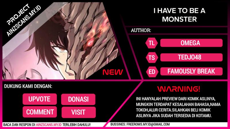 Baca Komik I Have to Be a Monster Chapter 19 Gambar 1