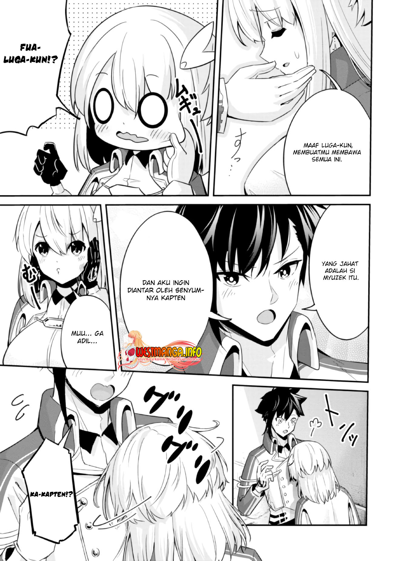 Seikishi ni Natta kedo Danchou no Oppai ga Sugosugite Kokoro ga Kiyomerarenai Chapter 7 Gambar 5