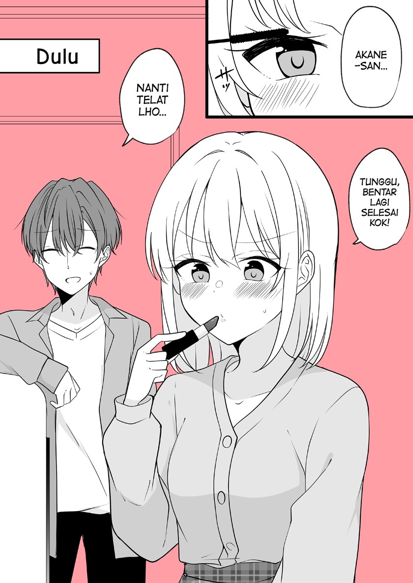 Baca Komik Daily Life of a Couple in Which the Boyfriend Became a Girl One Day Chapter 38 Gambar 1