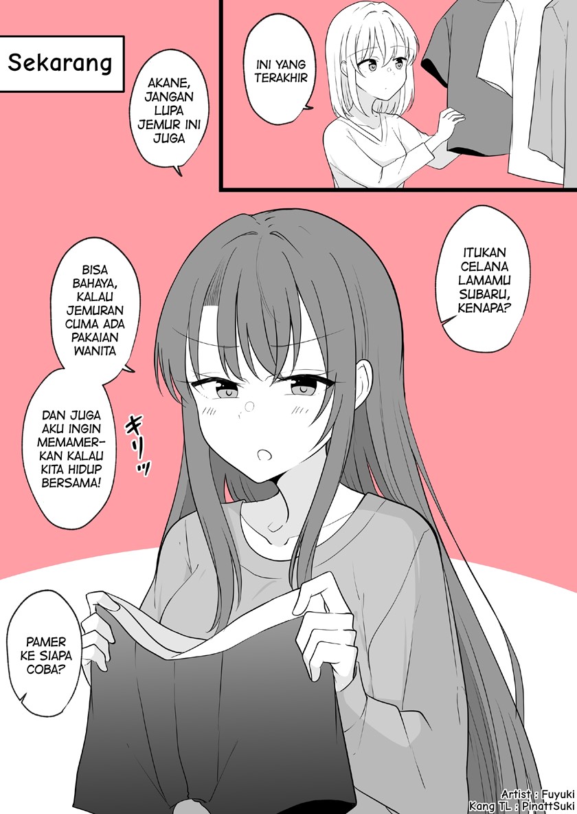 Baca Manga Daily Life of a Couple in Which the Boyfriend Became a Girl One Day Chapter 33 Gambar 2