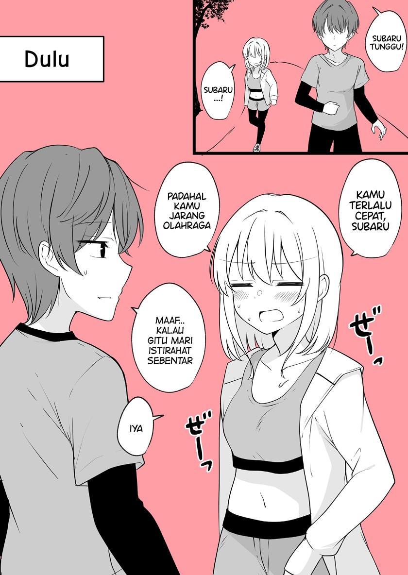 Baca Komik Daily Life of a Couple in Which the Boyfriend Became a Girl One Day Chapter 30 Gambar 1