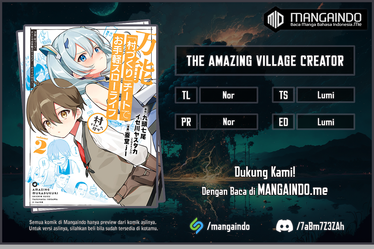 Baca Komik The Amazing Village Creator: Slow Living with the Village Building Cheat Skill Chapter 6 Gambar 1