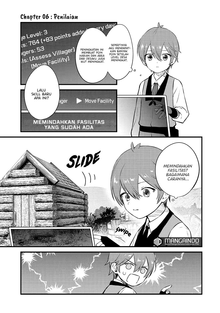 Baca Manga The Amazing Village Creator: Slow Living with the Village Building Cheat Skill Chapter 6 Gambar 2