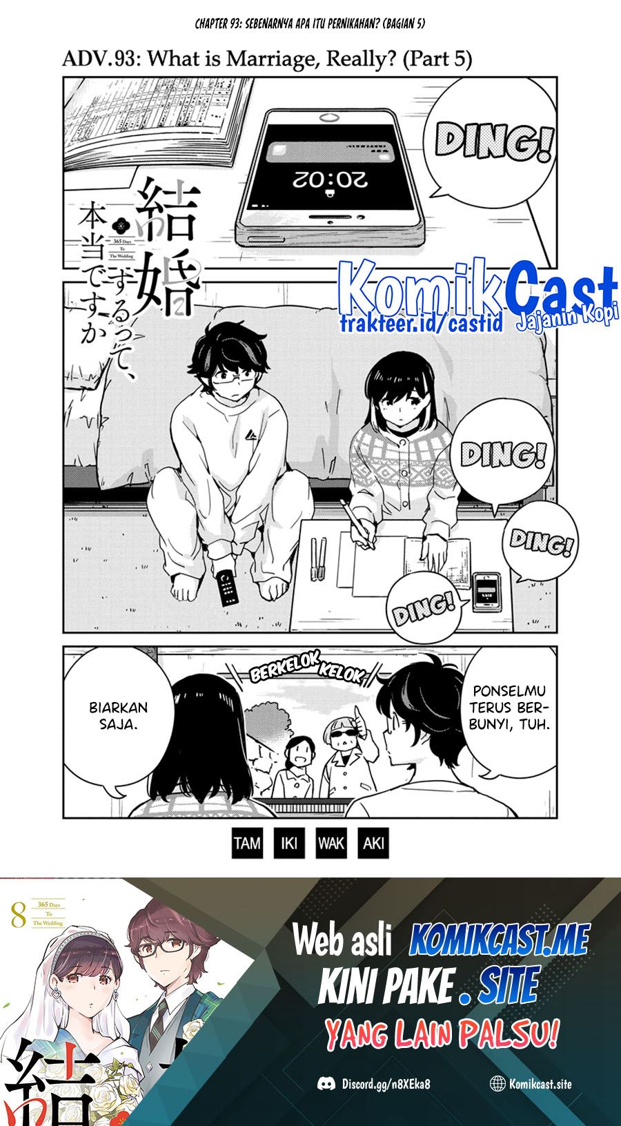 Baca Manga Kekkon Surutte, Hontou Desu Ka? Chapter 93 Gambar 2