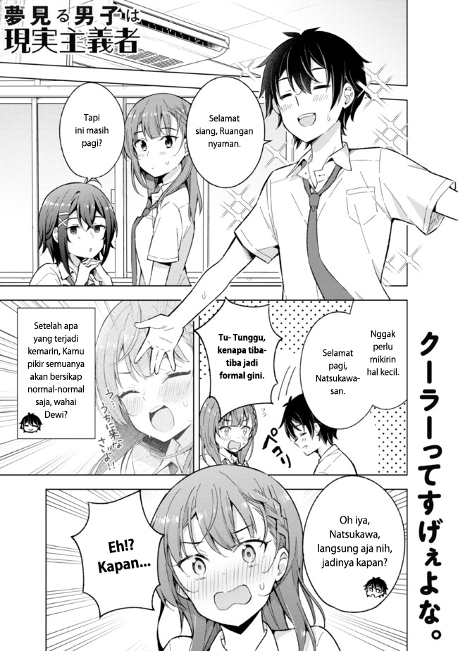 Yumemiru Danshi wa Genjitsushugisha Chapter 15.2 Gambar 16