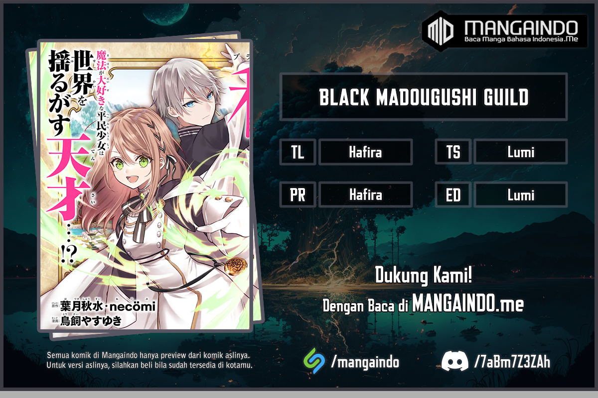 Baca Komik Black Madougushi Guild wo Tsuihousareta Watashi, Oukyuu Majutsushi to shite Hirowareru Chapter 2.2 Gambar 1