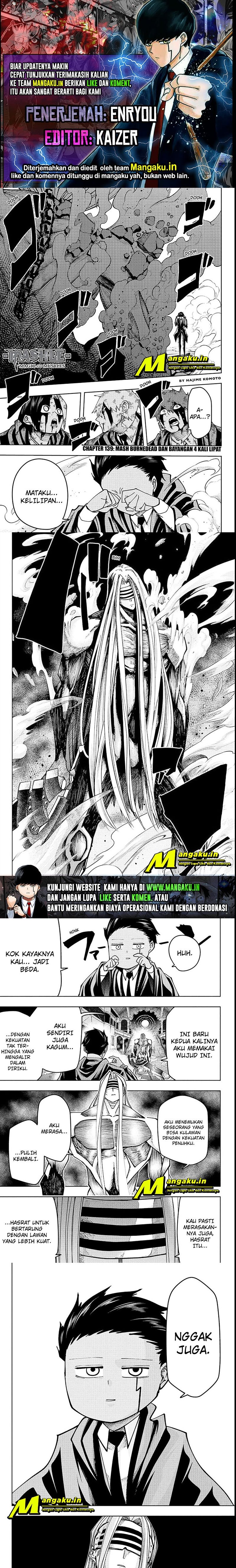 Baca Komik Mashle: Magic and Muscles Chapter 139 Gambar 1