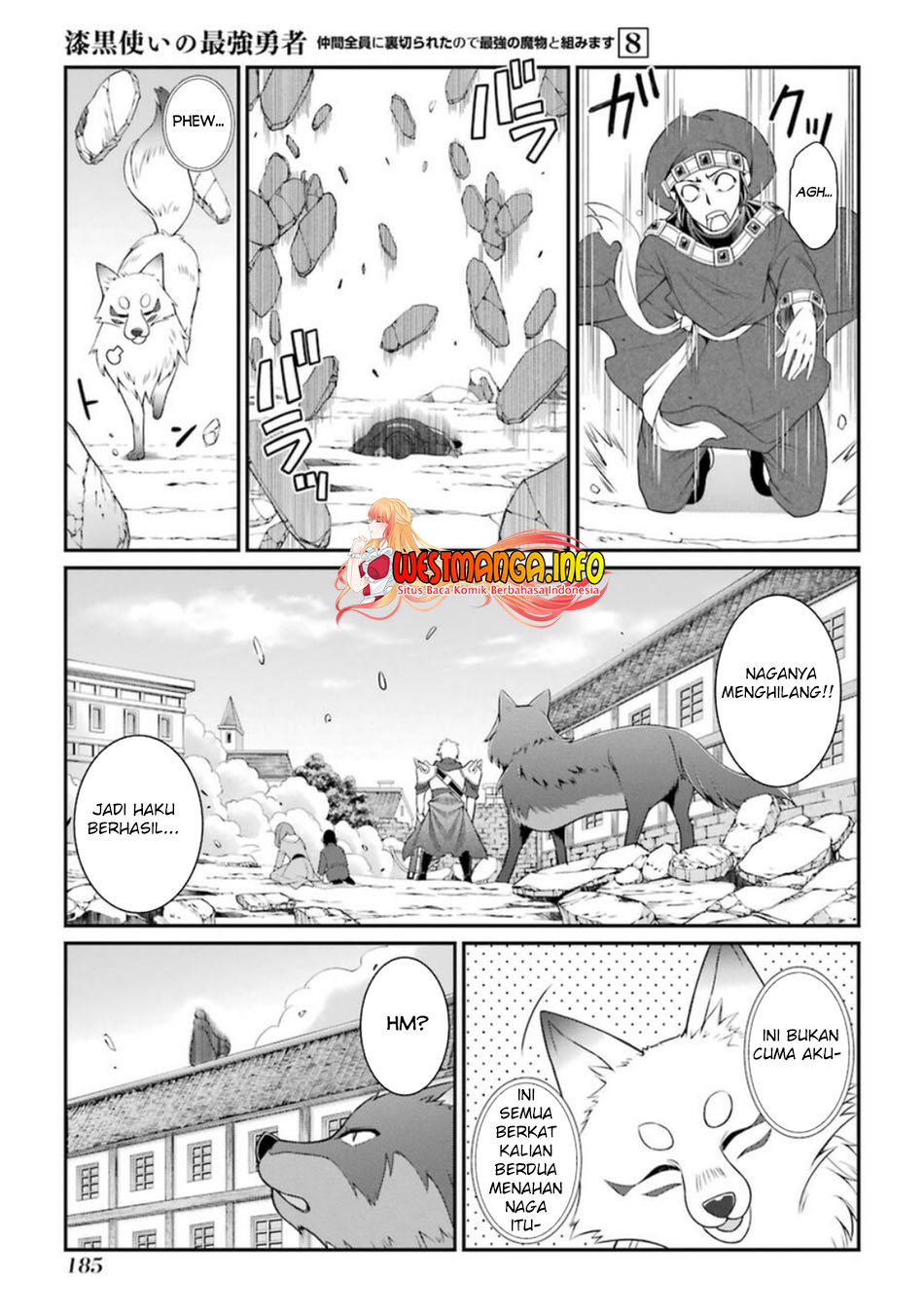 Shikkoku tsukai no saikyo yusha nakama zen’in ni uragira retanode saikyo no mamono Chapter 43 Gambar 22