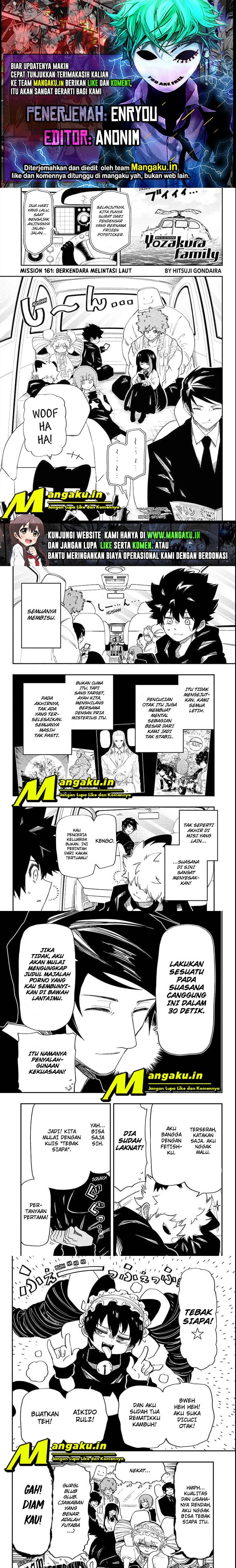 Baca Komik Mission: Yozakura Family Chapter 161 Gambar 1