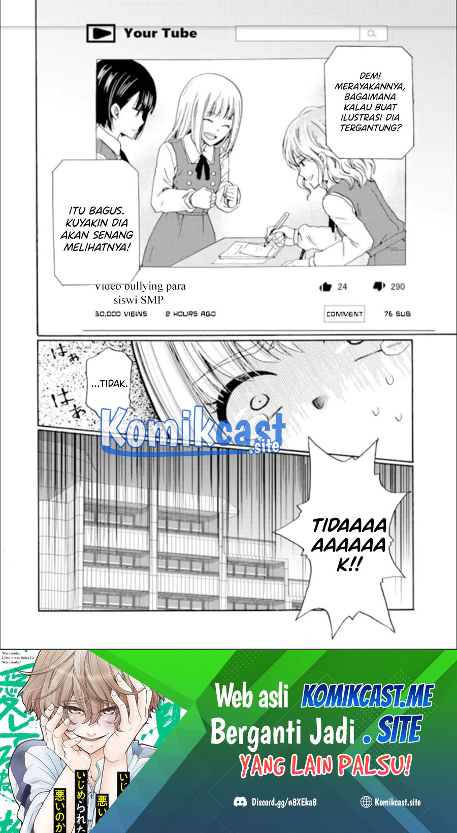 Ijimeru Aitsu ga Waruinoka, Ijimerareta Boku ga Waruinoka? Chapter 15 Gambar 37