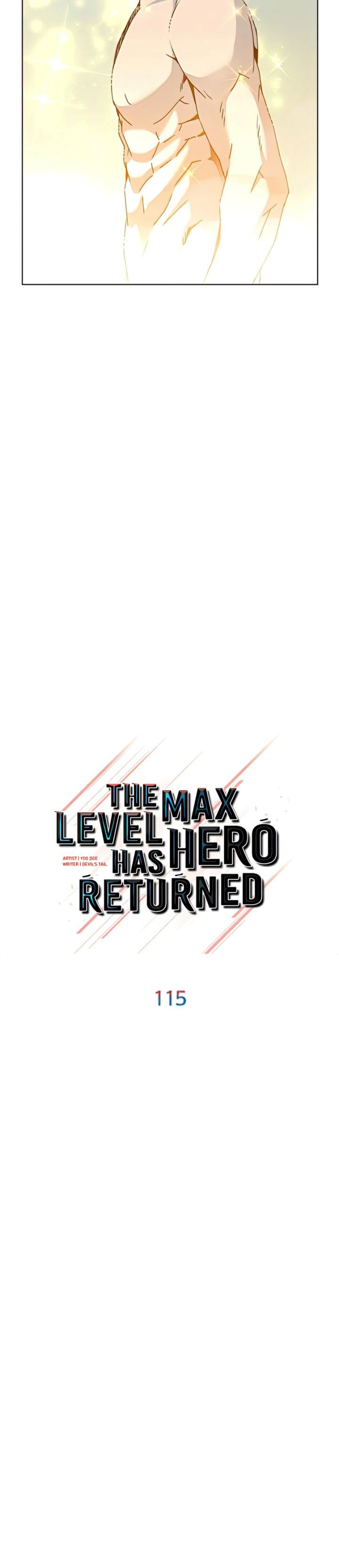 The MAX leveled hero will return! Chapter 115 Gambar 5