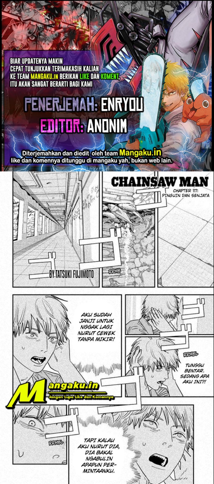 Baca Komik Chainsaw Man Chapter 117 Gambar 1