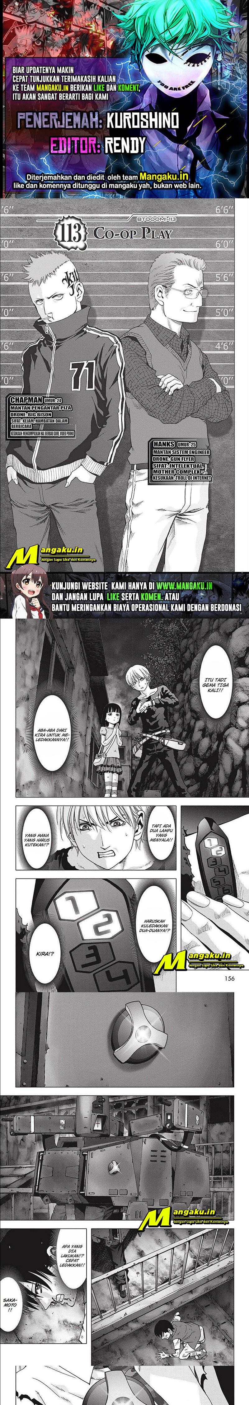 Baca Komik Btooom! Chapter 113.1 Gambar 1