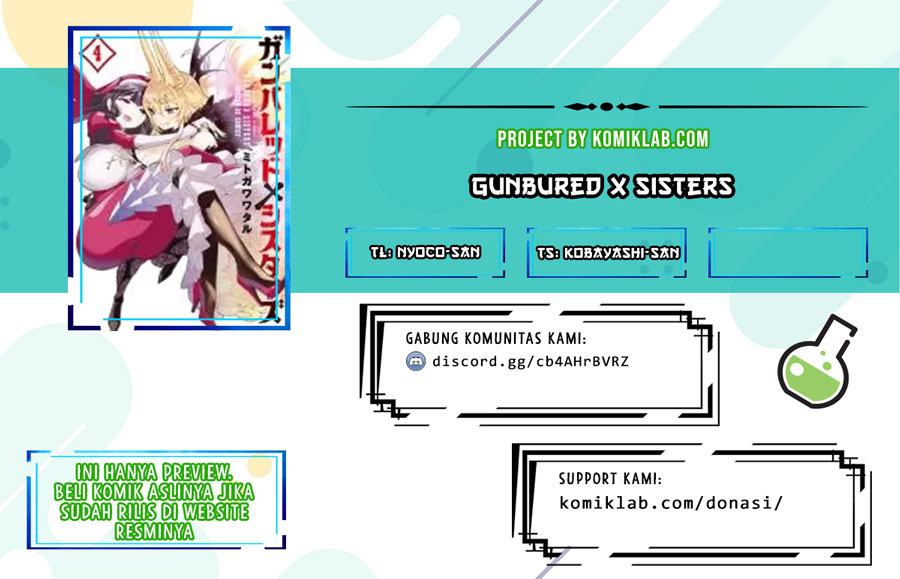 Baca Komik Gunbured x Sisters Chapter 4 Gambar 1