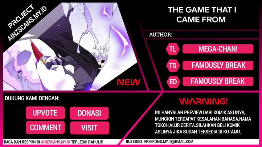 Baca Komik The Game That I Came From Chapter 105 Gambar 1