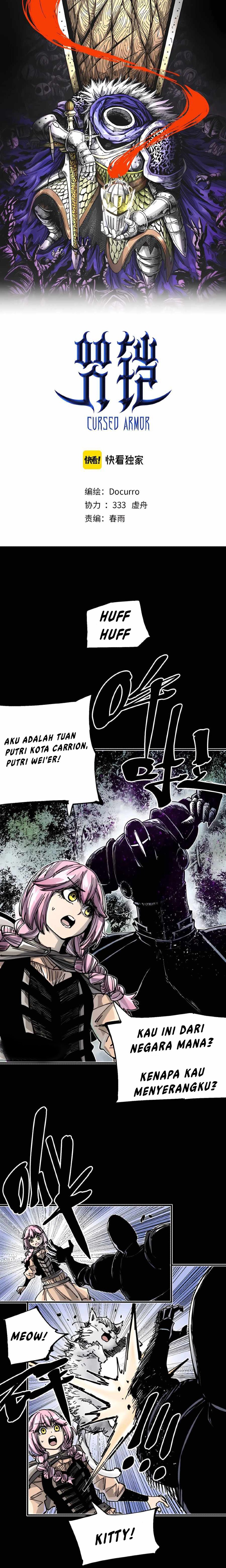 Baca Manhua The Story of a Cursed Armor Chapter 11 Gambar 2