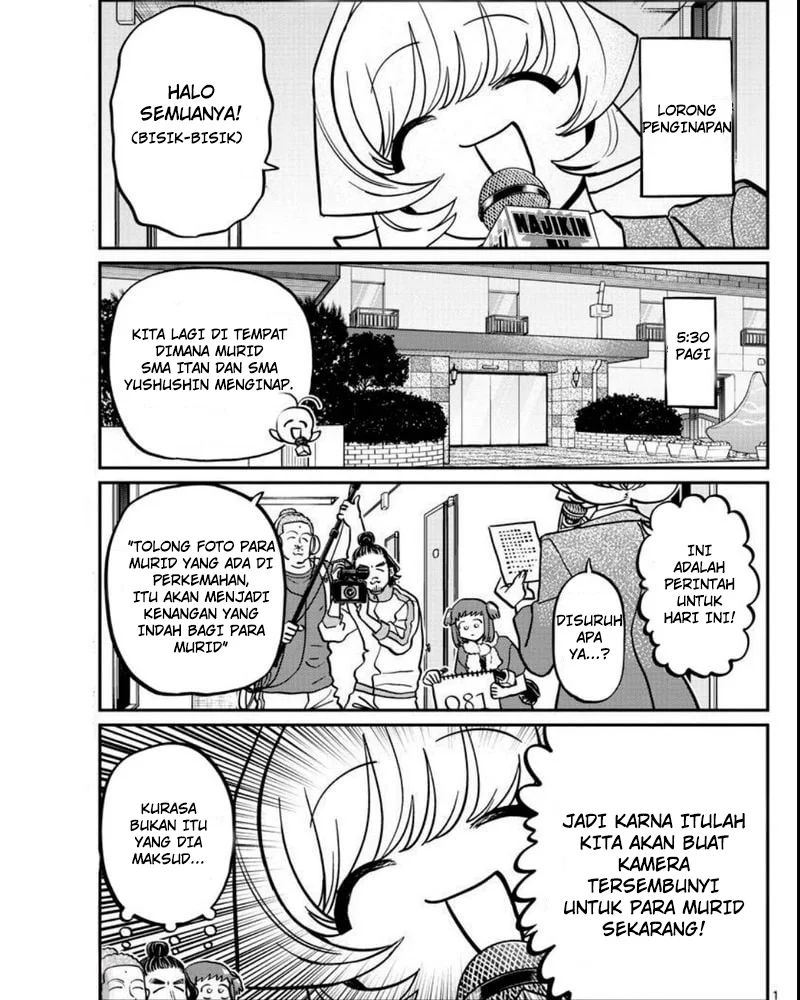 Baca Komik Komi-san wa Komyushou Desu Chapter 385 Gambar 1