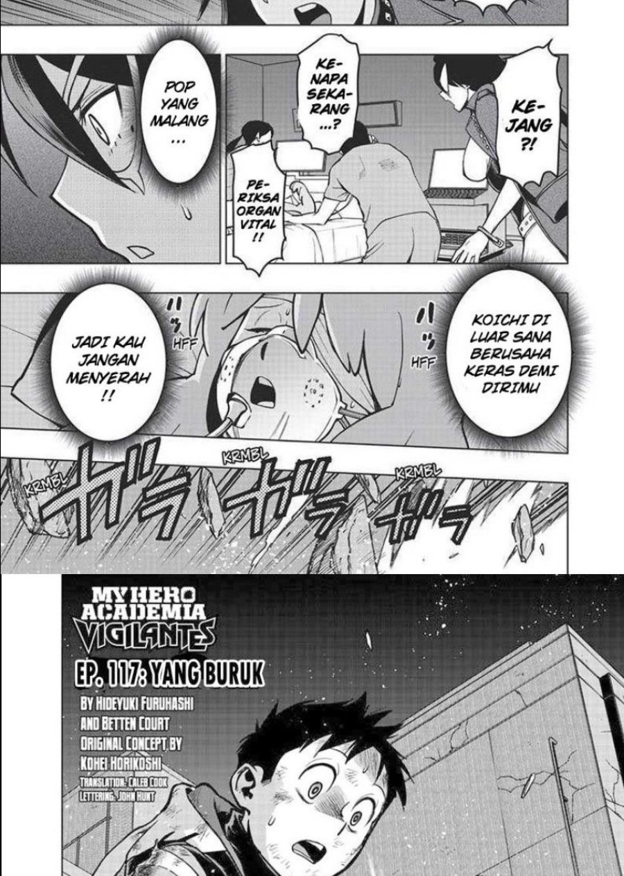 Baca Manga Vigilante: Boku no Hero Academia Illegal Chapter 117 Gambar 2