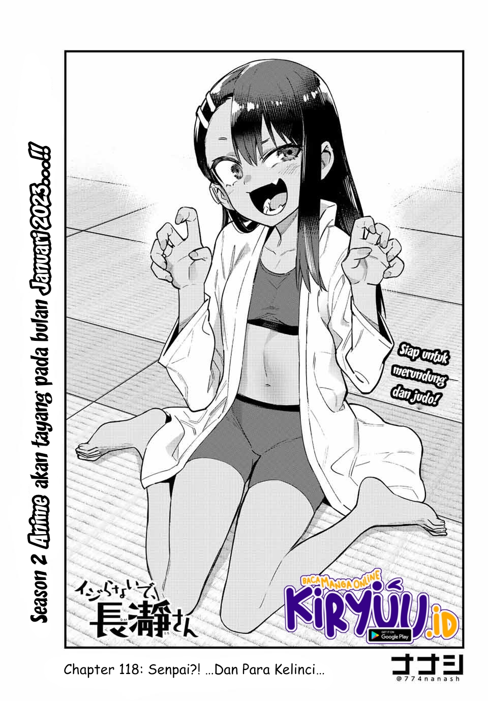 Baca Manga Ijiranaide, Nagatoro-san Chapter 118 Gambar 2