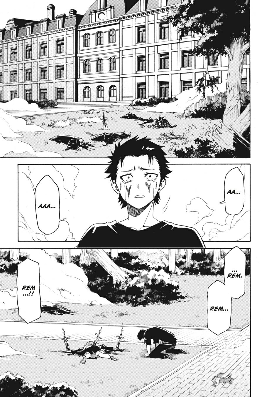 Baca Komik Re:Zero Kara Hajimeru Isekai Seikatsu – Daisanshou – Truth of Zero Chapter 13 Gambar 1