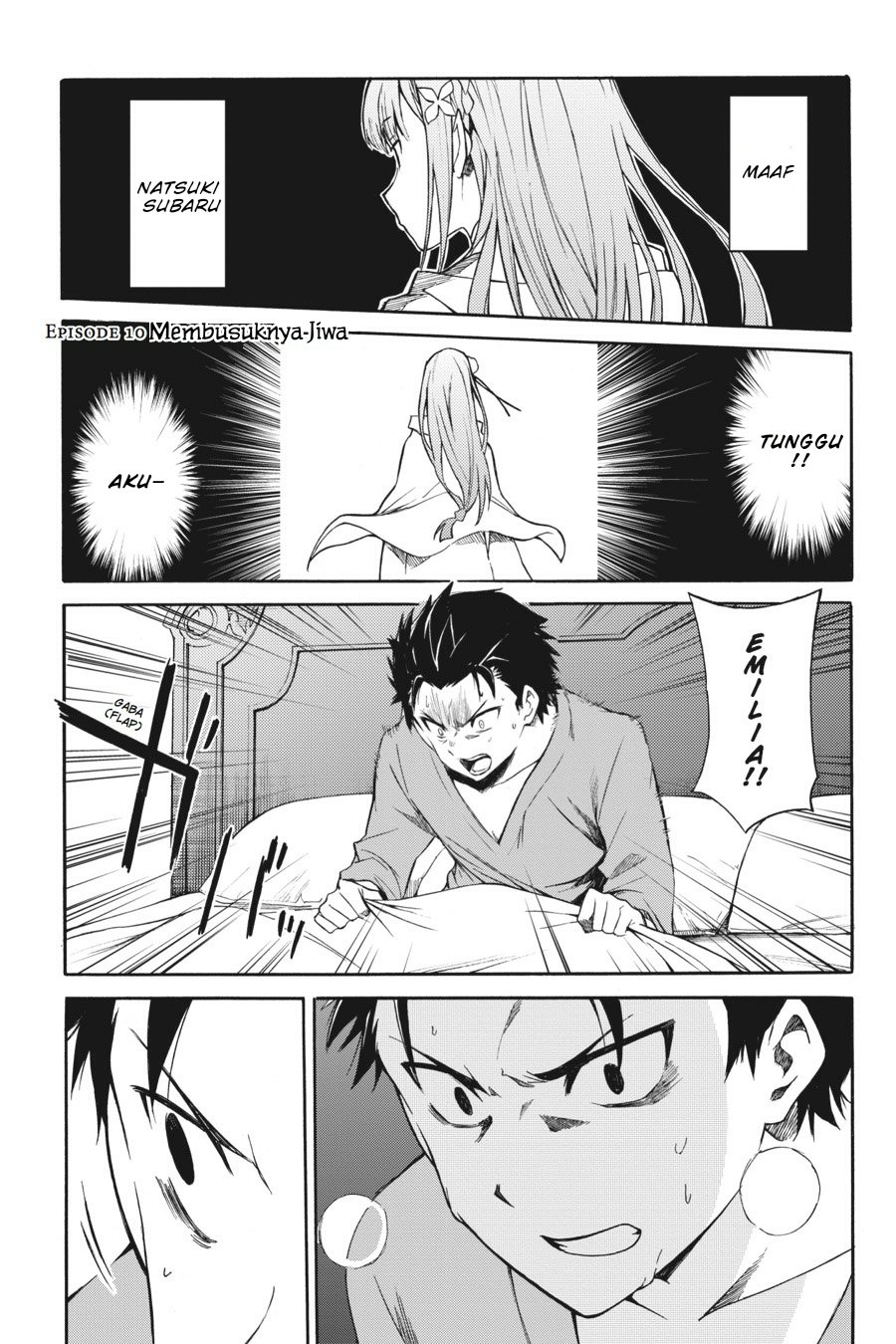 Baca Komik Re:Zero Kara Hajimeru Isekai Seikatsu – Daisanshou – Truth of Zero Chapter 10 Gambar 1