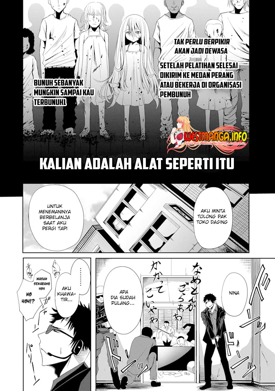 Nina wa Papa o Koroshitai Chapter 4 Gambar 18