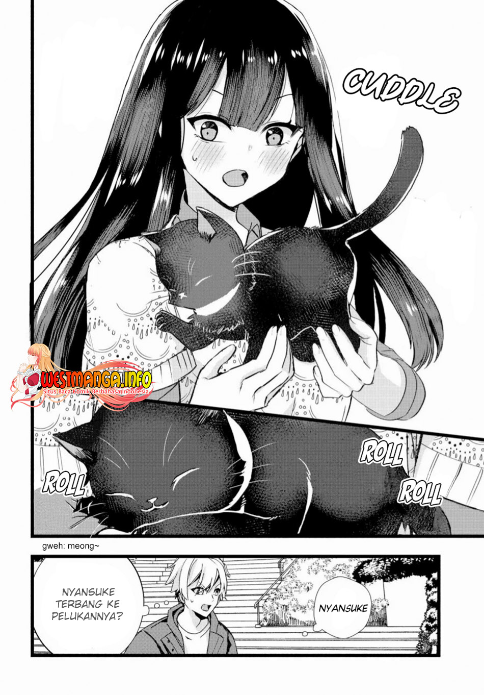 Chiteki de Cool na Kouhai Bijo, Ore no Kai Neko ni naru Chapter 4 Gambar 8