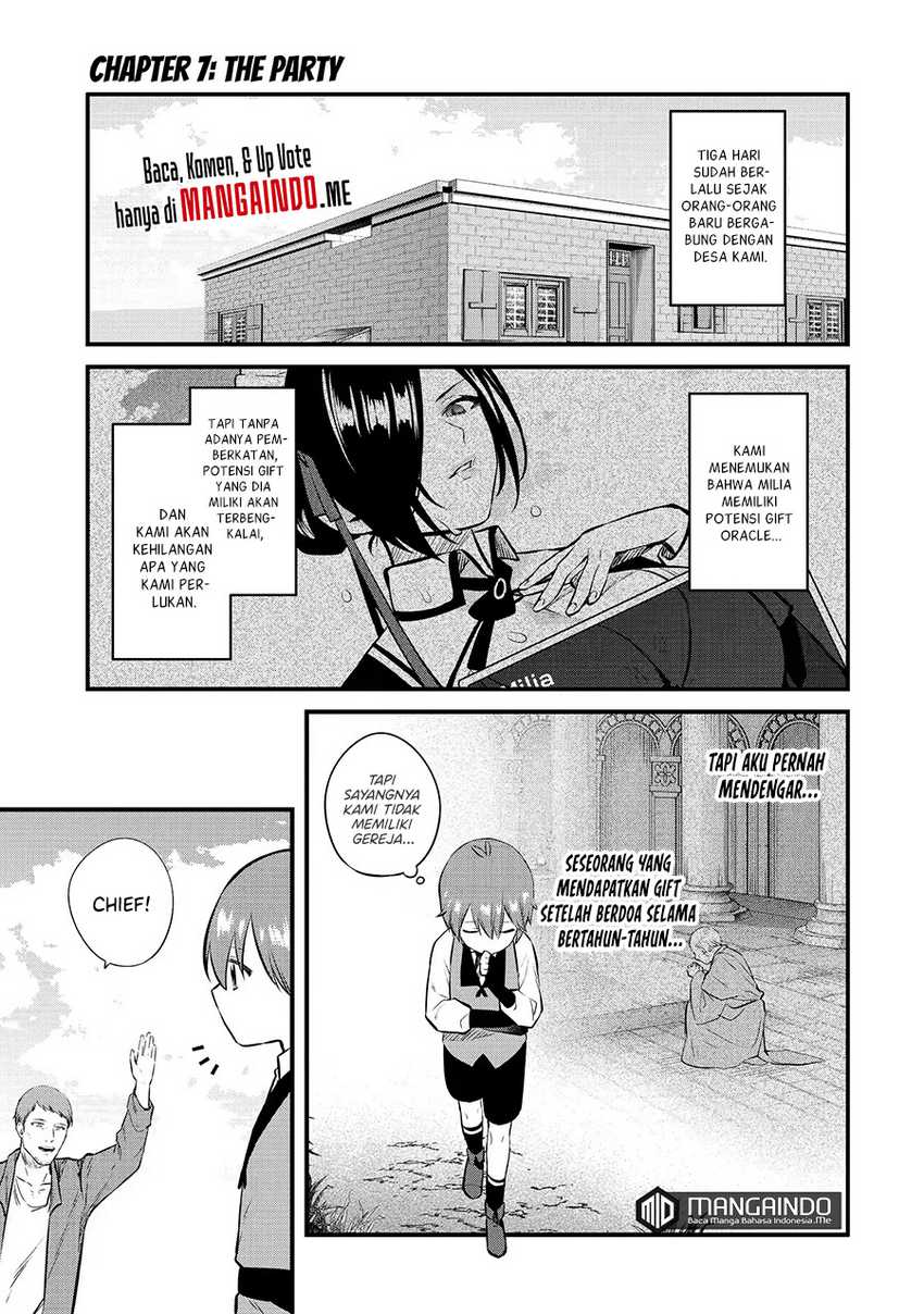 Baca Manga The Amazing Village Creator: Slow Living with the Village Building Cheat Skill Chapter 7 Gambar 2